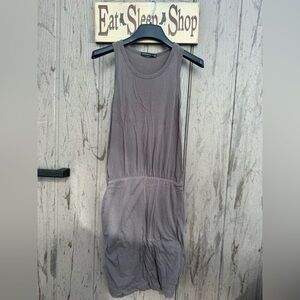 Gray Sleeveless Dress